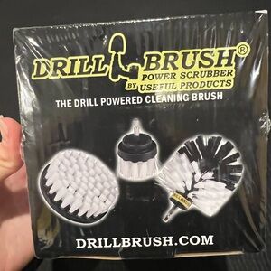 Brand new drill brush set of 3 - box in plastic wrap